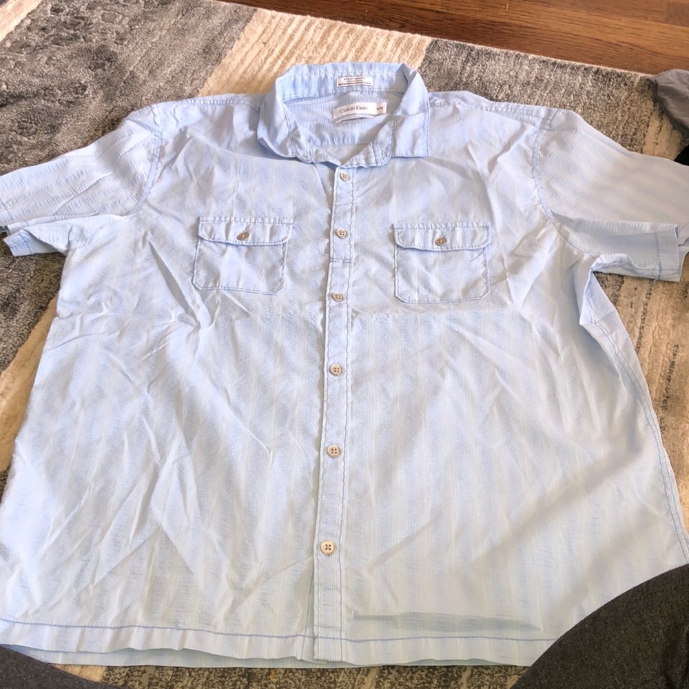 Set Of 2 Calvin Klein Button Downs - image 2